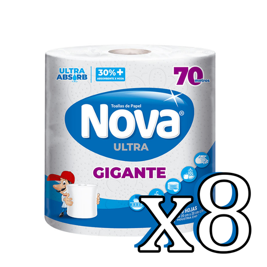 Manga 8u Toalla Nova Ultra Gigante 70mt