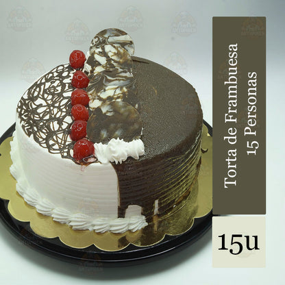 Torta de Frambuesa – 15 Porciones