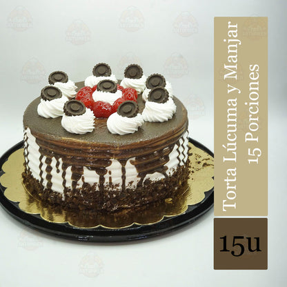 Torta Lúcuma y Manjar – 15 Porciones