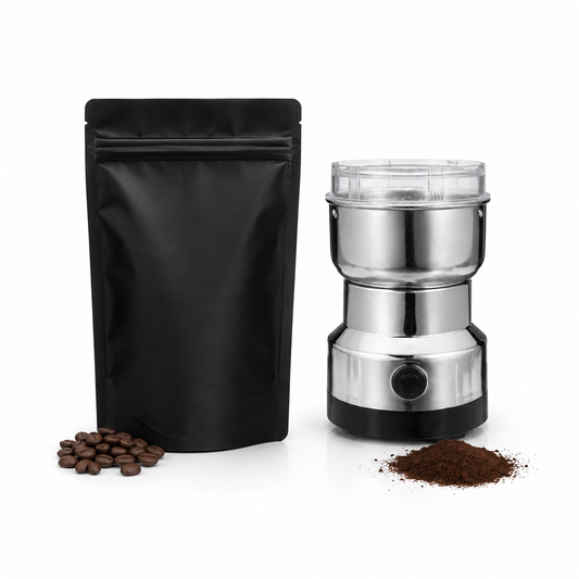 CAFE EN GRANO ANTUPIREN 200G + MOLINILLO ELECTRICO PARA CAFE