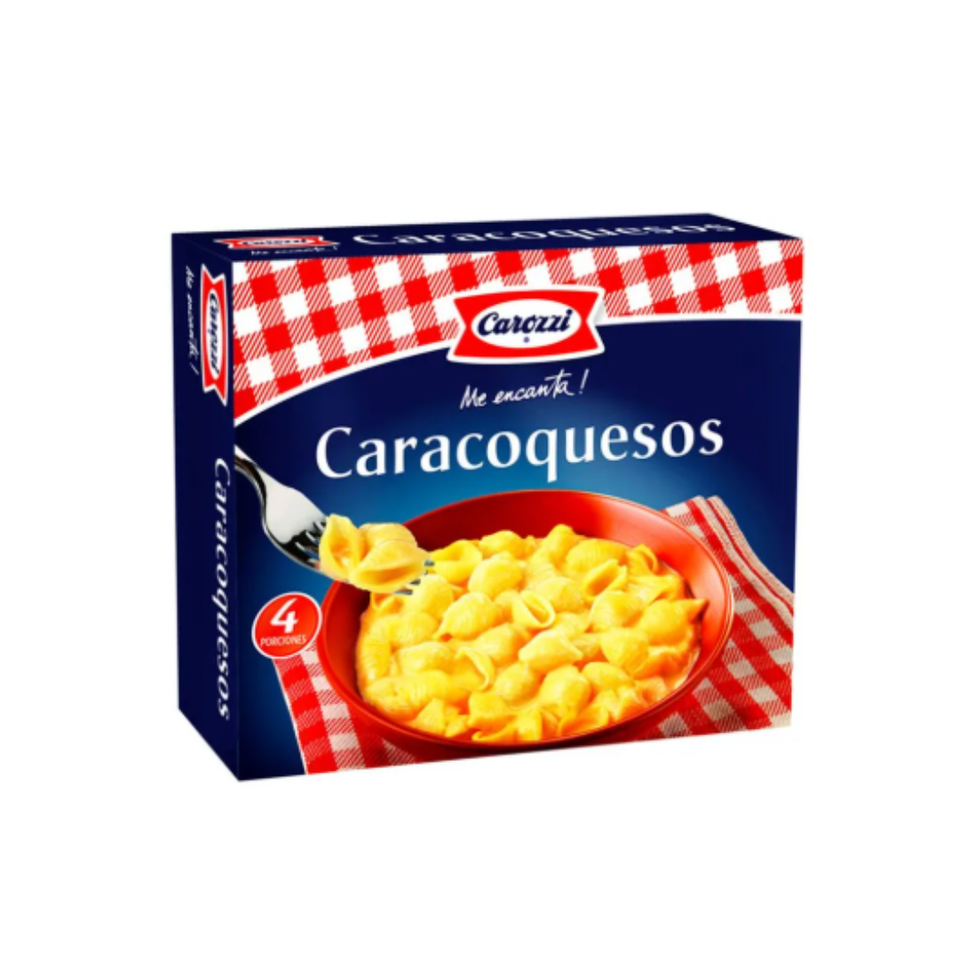 Pasta Caracoquesos Carozzi 296 g - $1.990 C/u