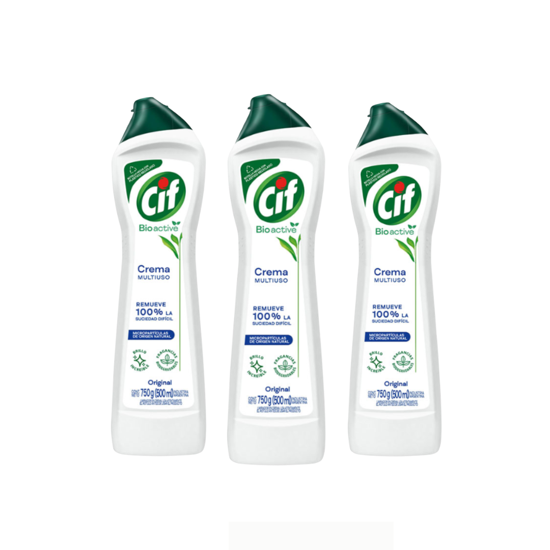 Limpiador Crema Multiuso Cif 750g Original - $1.590 c/u