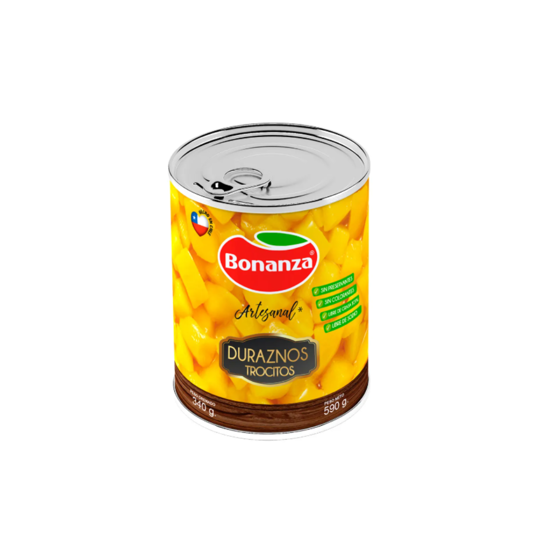 Duraznos en Trozos Bonanza 340g