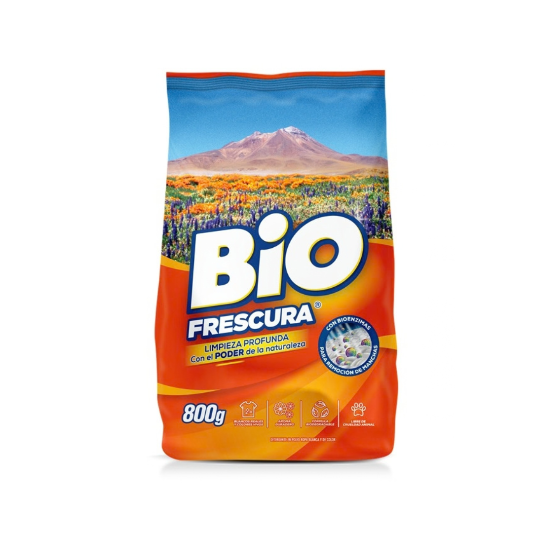 *DETERGENTE POLVO BIO FRESCURA 800G