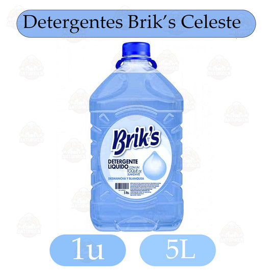 Detergente Brik's Celeste 5L