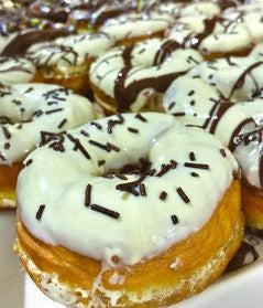 Donas con Relleno a Elección – Caja 10 Unidades