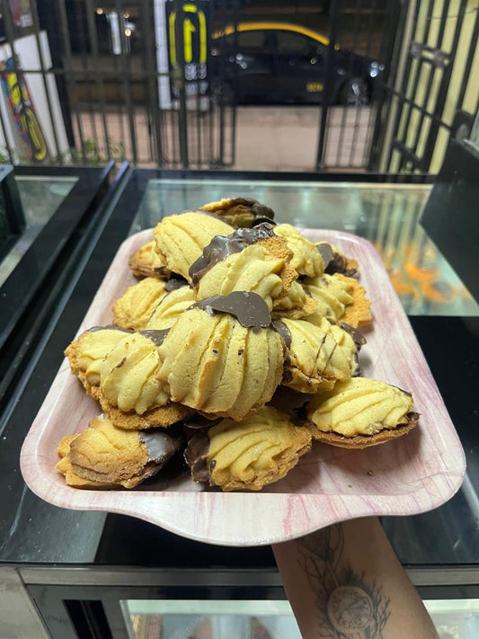 Galletas punta de chocolate 25u