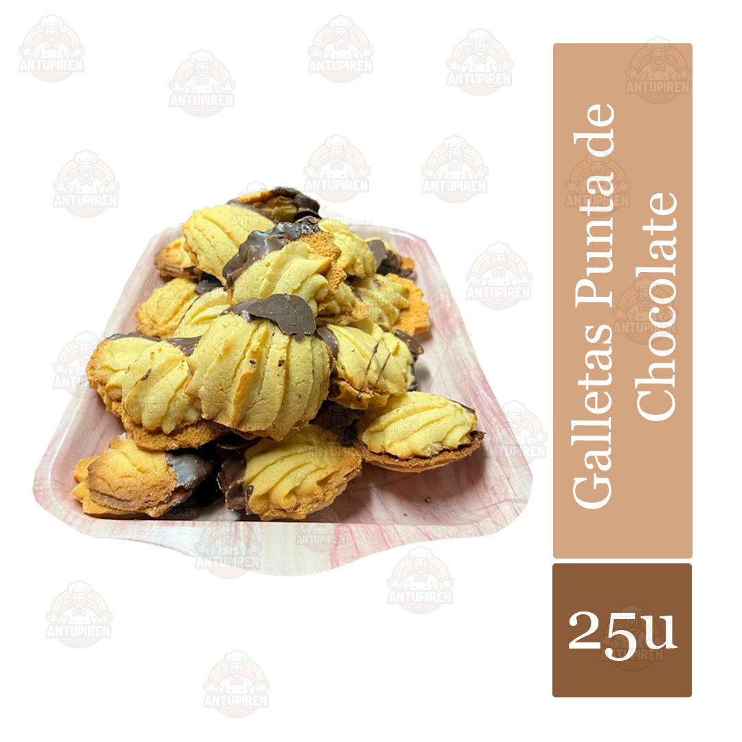 Galletas Punta de Chocolate 25u
