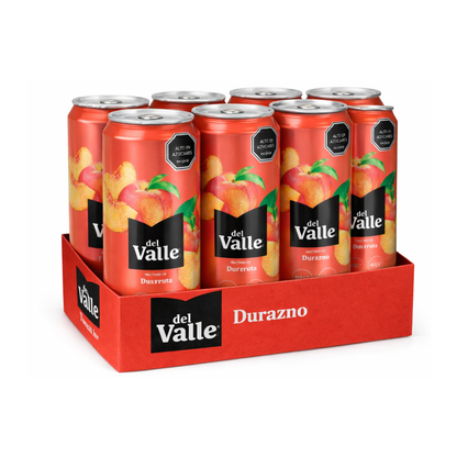 Display 6u Latas 340ml Jugo Del Valle - $871c/u