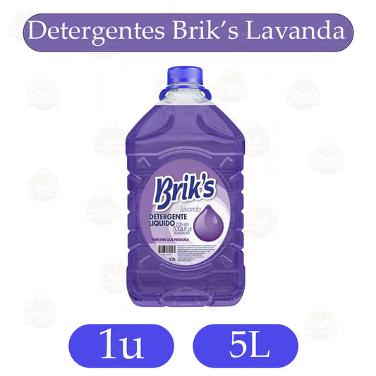 Detergente Brik's Lavanda 5L