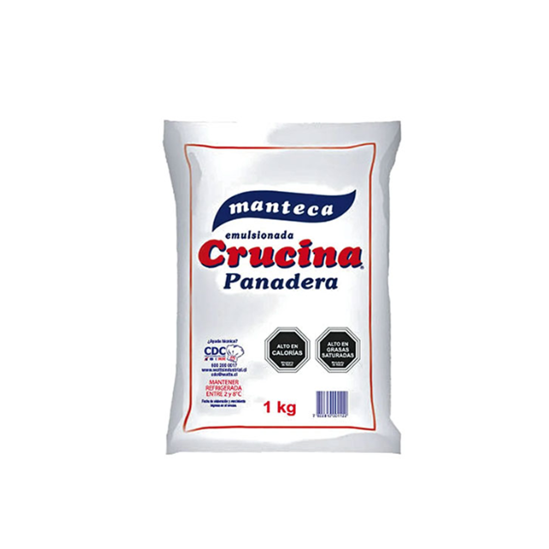 Manteca crucina - panadera vegetal - 1kg