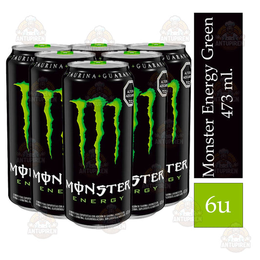 Pack Monster Energy Original 6u (473ml)