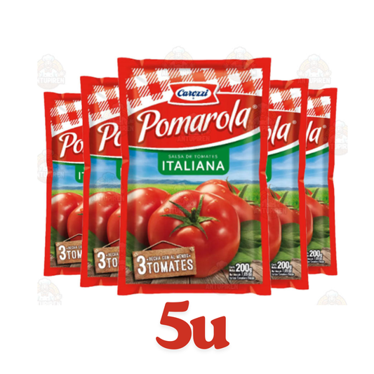 Salsa de Tomate 200g Pomarola Italiana $690 c/u