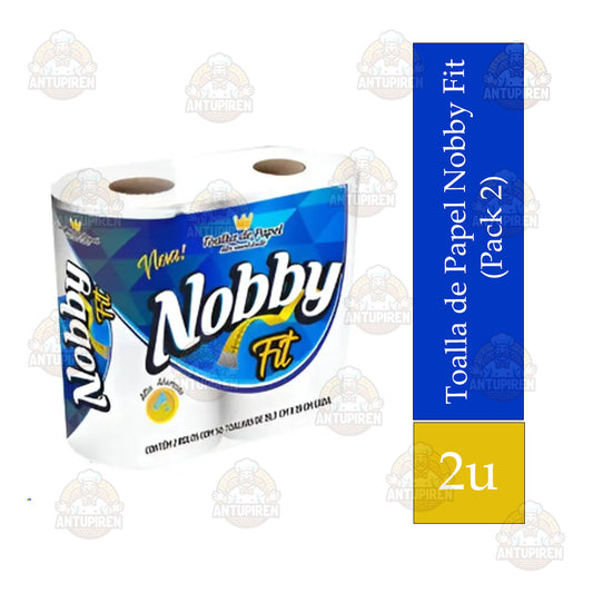 Manga Toalla de Papel Nobby Fit 10un (20 rollos) $890 c/u