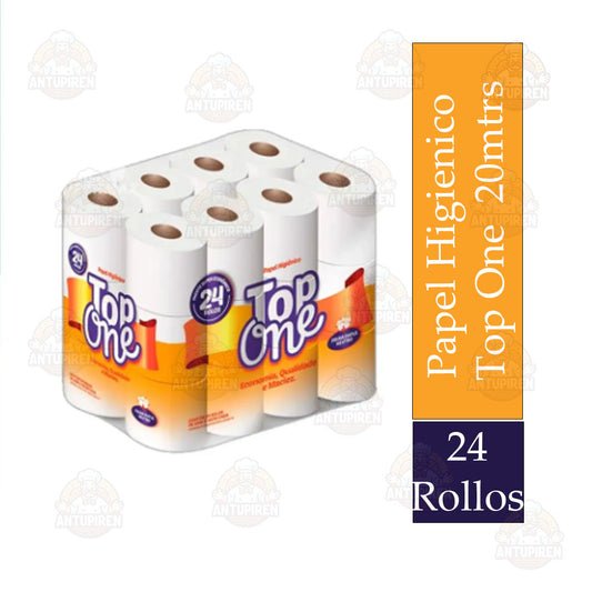 Papel Higienico Top One 20mts (Pack 24un)