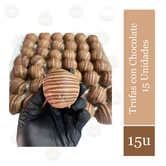 Trufas con Chocolate – 15 Unidades