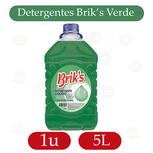 Detergente Brik's Verde 5L