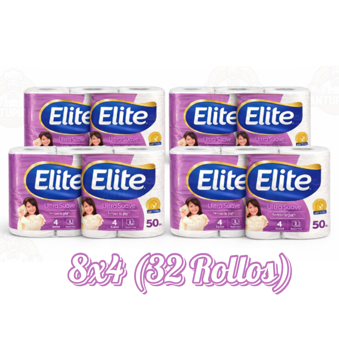 Papel Higiénico Elite Ultra Doble Hoja 50Mtrs $2.500 c/u