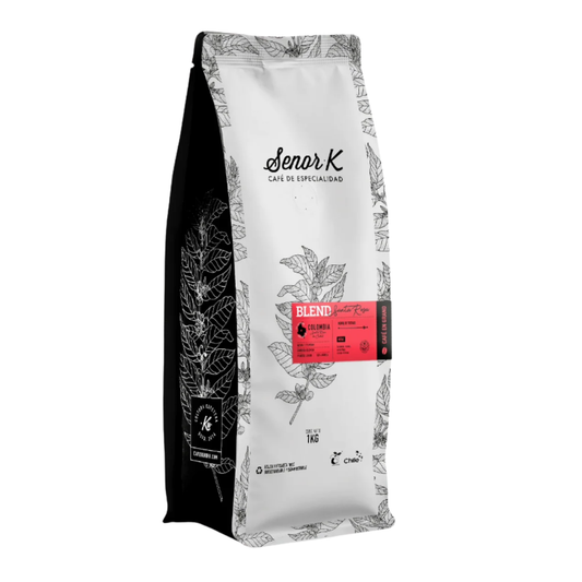 Café En Grano 1Kg Señor K Tostado Medio Blend - $28.990 c/u