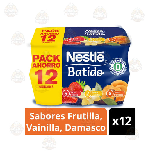 Yoghurt batido Nestre tradicional 12un - 115gr